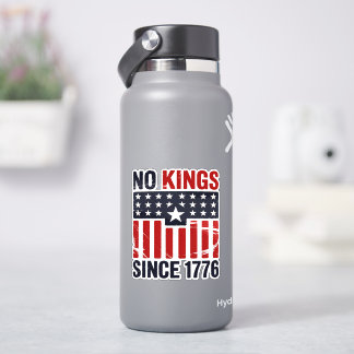 No Kings Seit 1776 Patriotic 4. Juli Aufkleber