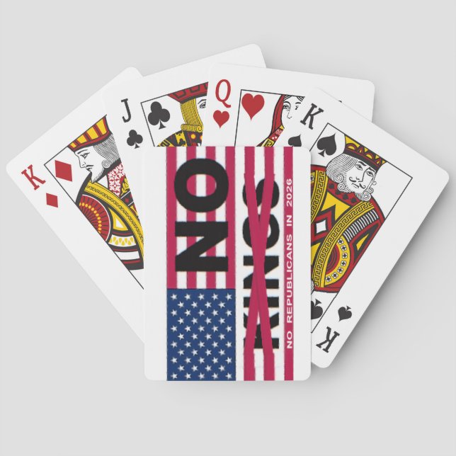 NO KINGS SPIELKARTEN (Rückseite)