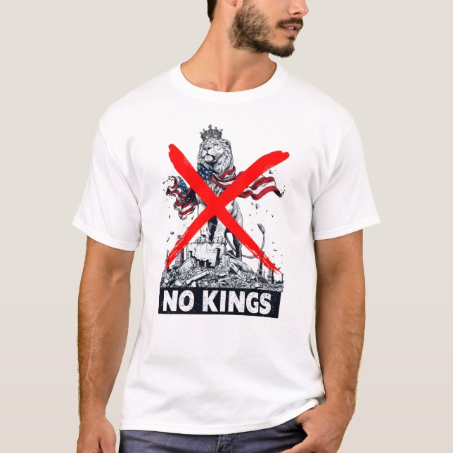 No Kings T-Shirt (Vorderseite)