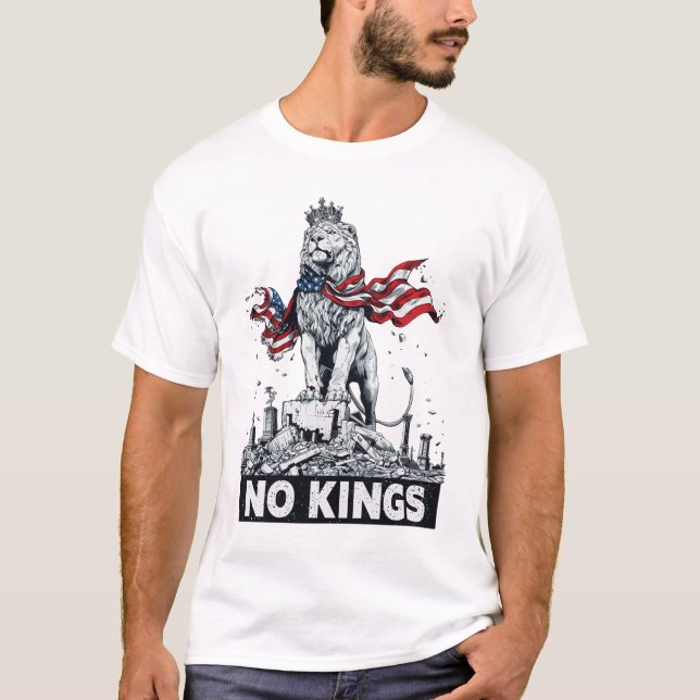 No Kings T-Shirt (Vorderseite)