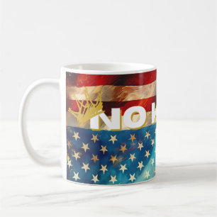 No Kings Tasse – Kühnes Patriotisches Kunstdesign