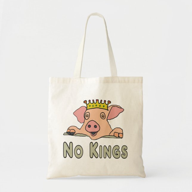 No Kings Tragetasche (Vorne)