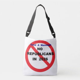 NO KINGS TRAGETASCHEN MIT LANGEN TRÄGERN