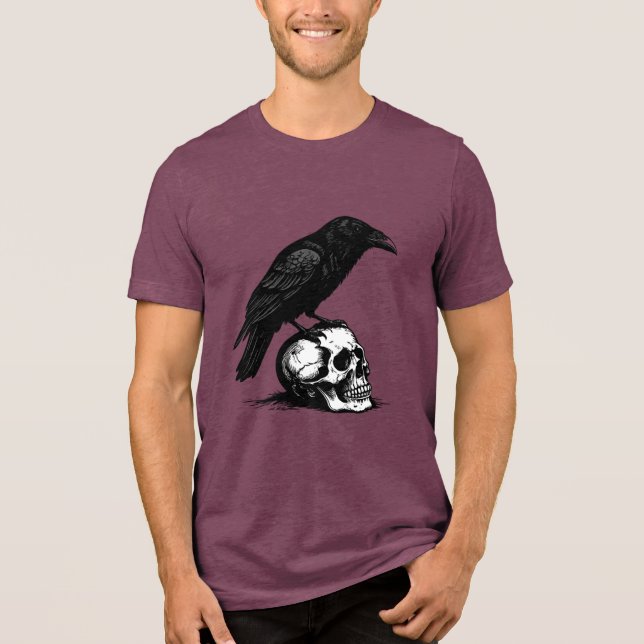 No Kings  Tri-Blend Shirt (Vorderseite)