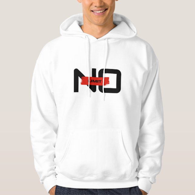 No limit And Unlimited Hoodie (Vorderseite)