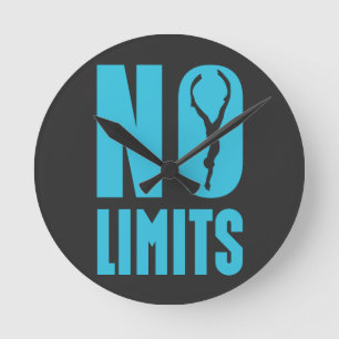 No Limits Freediving   Runde Wanduhr