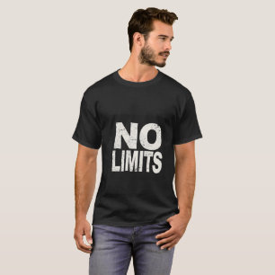 NO LIMITS Sports T - Shirt - Motivierend Athletic