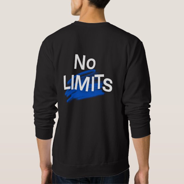 no limits  sweatshirt (Rückseite)