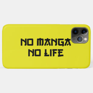 NO MANGA NO LIFE Case-Mate iPhone HÜLLE