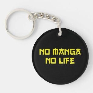 NO MANGA NO LIFE SCHLÜSSELANHÄNGER