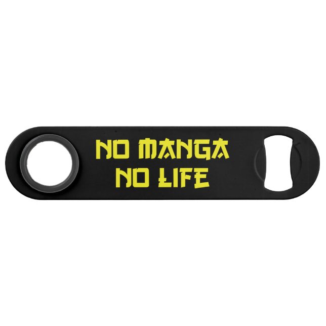 NO MANGA NO LIFE SPEED FLASCHENÖFFNER (Vorderseite (Horizontal))