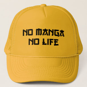 NO MANGA NO LIFE TRUCKERKAPPE