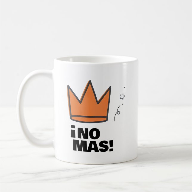 ¡No Más! Crown Statement Becher Kaffeetasse (Links)