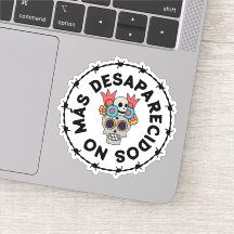 No Más Desaparecidos (skull)