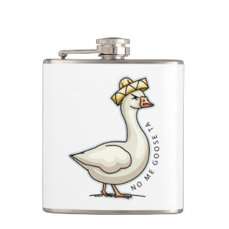 No Me Goose Ta (No Me Gusta) Flachmann