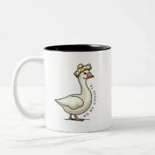 No Me Goose Ta (No Me Gusta) Zweifarbige Tasse