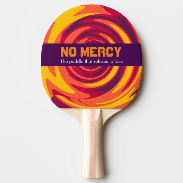 No Mercy Ping Pong Paddle Tischtennis Schläger (Vorderseite)