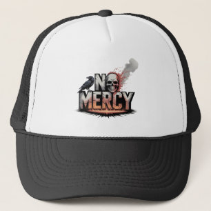 "No Mercy – Skull & Raven Apocalypse Design" Truckerkappe