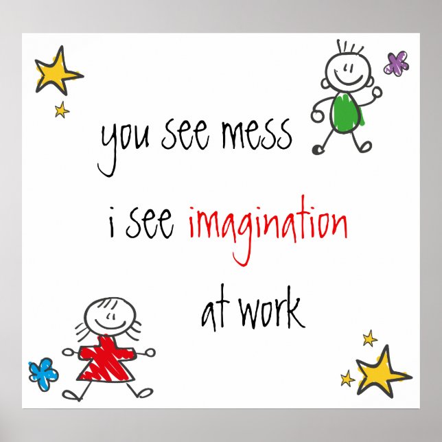 No Mess Imaging Poster (Vorne)