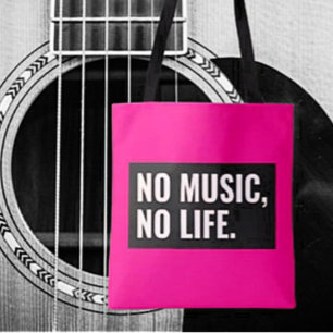 No Music No Life Tote – Trage den Rhythmus