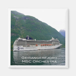NO # Norwegen - Geirangerfjord - MSC Orchestra Magnet
