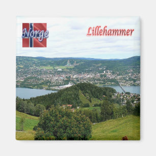 NO - Norwegen - Lillehammer Magnet