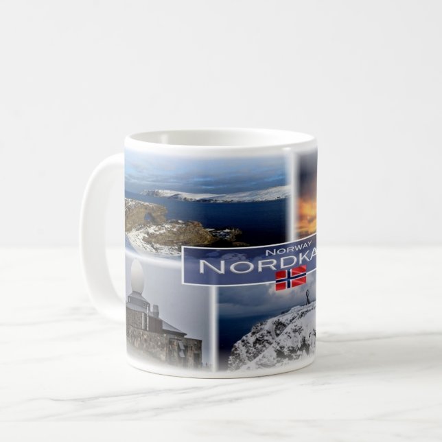 NO Norwegen - Nordkapp - Nordkap - Tasse (Vorderseite Links)