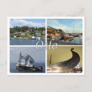 NO Norwegen - Oslo - Postkarte