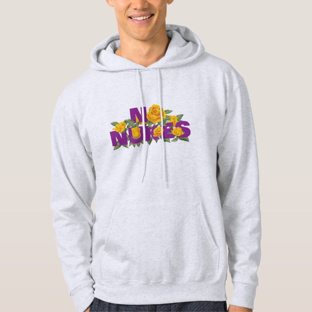 NO NUKES - ROSE MISSION offiziell Hoodie (Vorderseite)