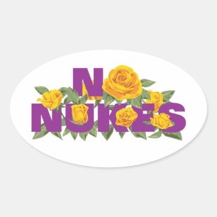 NO NUKES - ROSE MISSION offiziell Sticker