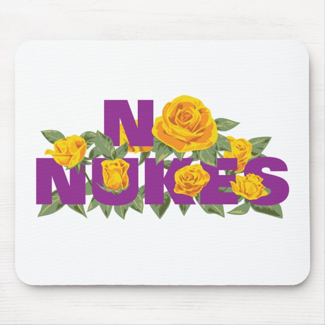 NO NUKES - ROSE MISSION offizielle Maus Pad Mousepad (Vorne)