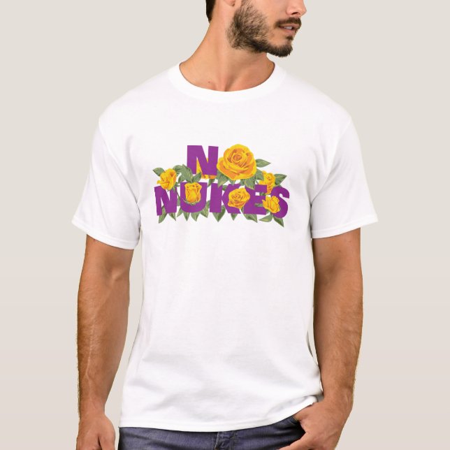 NO NUKES - ROSE MISSION T - Shirt (Vorderseite)