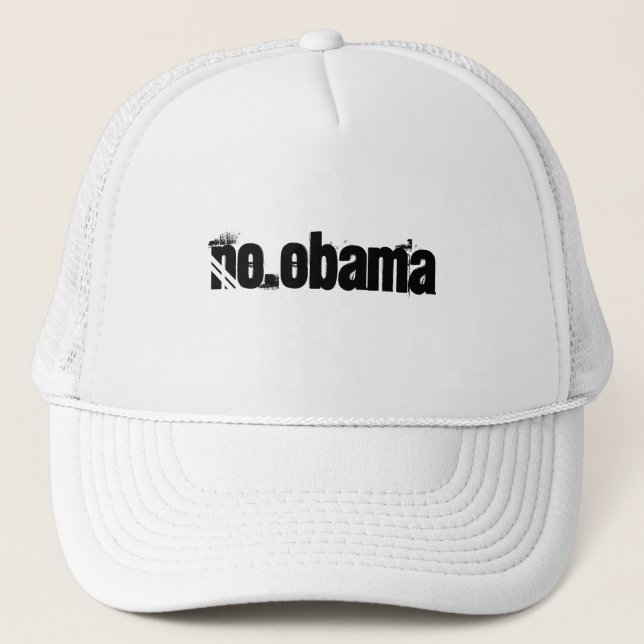 no.obama truckerkappe (Vorderseite)