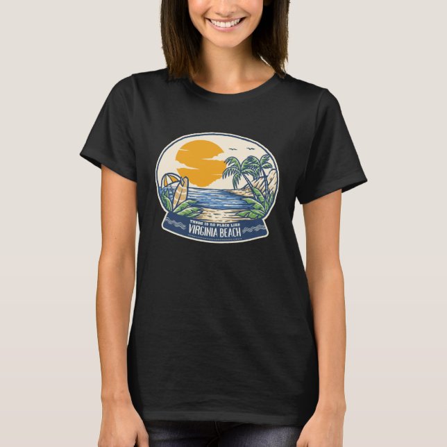 No Place Like Virginia Beach T-Shirt (Vorderseite)