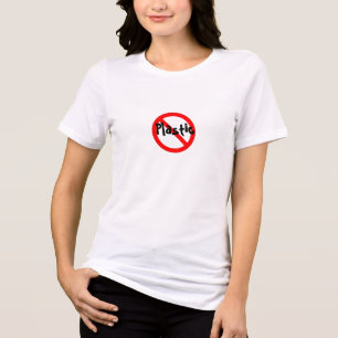 NO Plastic Tri-Blend Shirt