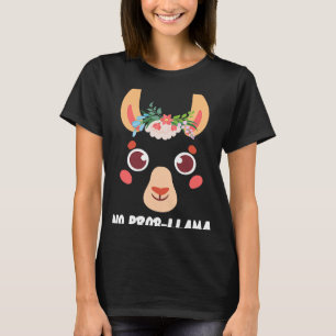 No Prob Llama Geschenk Alpaca T-Shirt