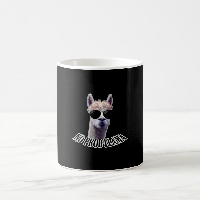 No Prob Llama Kaffeetasse (Mittel)
