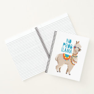No Prob Llama Notizbuch