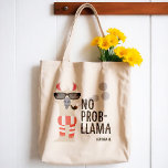 No Prob-Llama Tragetasche<br><div class="desc">Keine Prob-Llama Tote Tasche - Niemand will Drama! Zeige deine wahren Farben und sei eine super coole Katze, die sich mit der Brise bewegt. Mit dieser trendigen Tasche zeigen Sie Ihre Chillout-Haltung und Ihre sonderbare Seite. Diese robuste Llama-Tasche wird in kürzester Zeit zu Ihrem Lieblingsstück. Auch das ideale Geschenk für...</div>