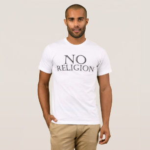 "NO RELIGION" von Michael Crozz T-Shirt