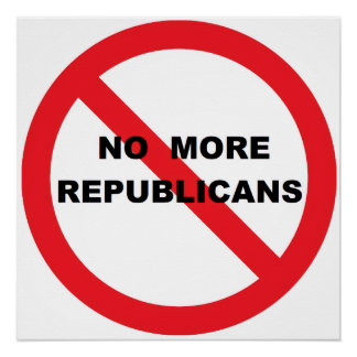 NO Repugs Poster