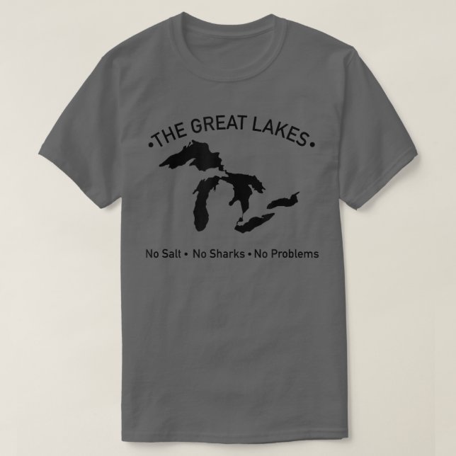 No Salt, no Sharks, no Problem T-Shirt (Design vorne)
