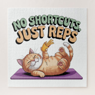 No Shortcuts. Just Reps Puzzle