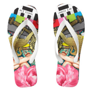 No-Signal - Cheeky Lady Flip Flops