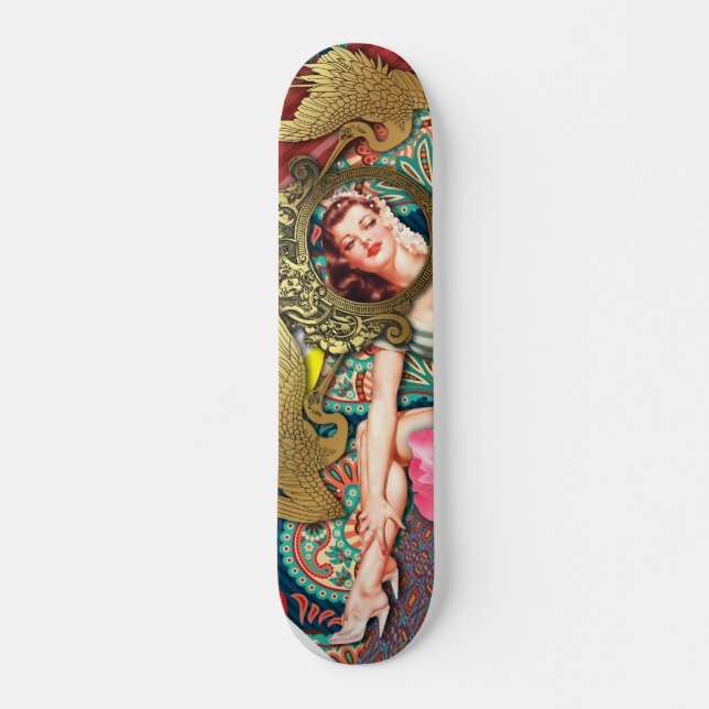 No-Signal - Cheeky Lady Skateboard (Vorne)