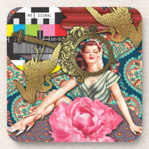 No-Signal - Cheeky Lady Untersetzer