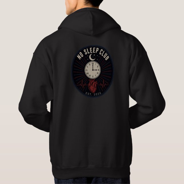 No Sleep Club Hoodie (Rückseite)