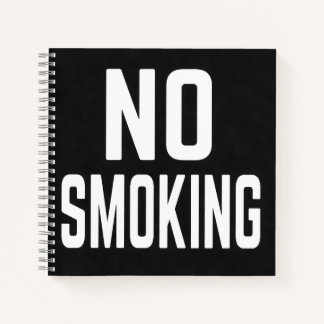 No Smoking Notizbuch