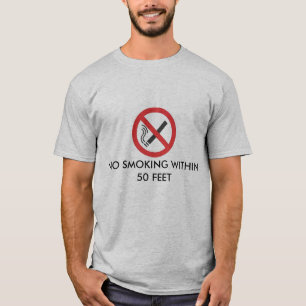 no-smoking-sign-4, NICHTRAUCHER INNERHALB 50 T-Shirt