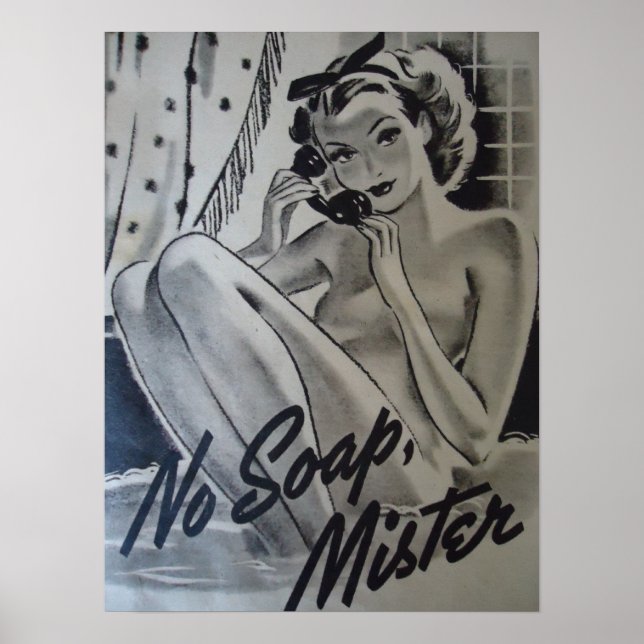No Soap Mister Poster (Vorne)